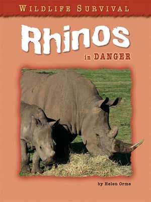 cover image of Rhinos in Danger